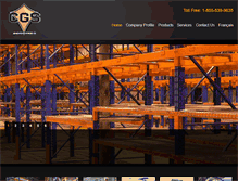 Tablet Screenshot of cgsindustries.ca